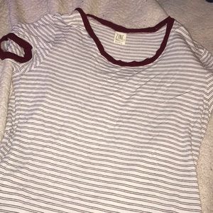 Red White Blue Striped Shirt